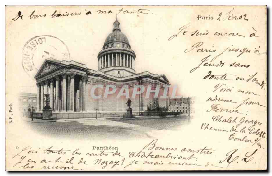 Paris - 5 - Le Pantheon - CPA 