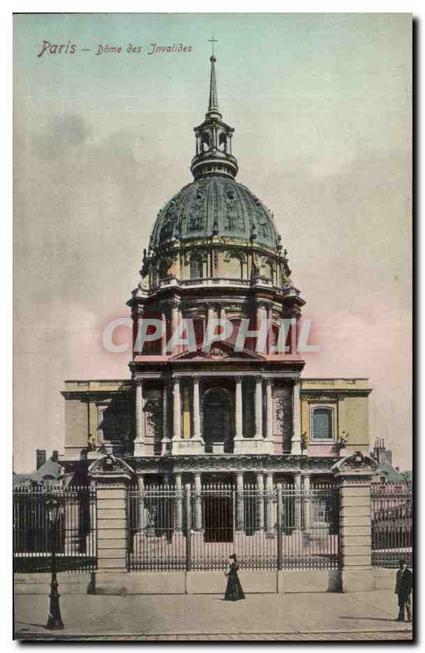 Paris - 7 - Dome des Invalides - CPA 