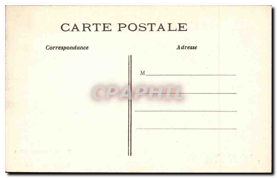 Paris - 7 - hotel des Invalides - Tombeau de Napoleon I CPA  — Rückseite