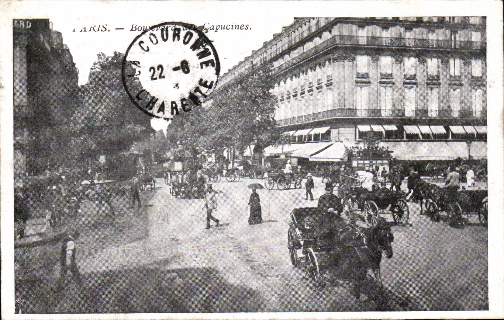 Paris - 2 - Boulevard des Capucines CPA 