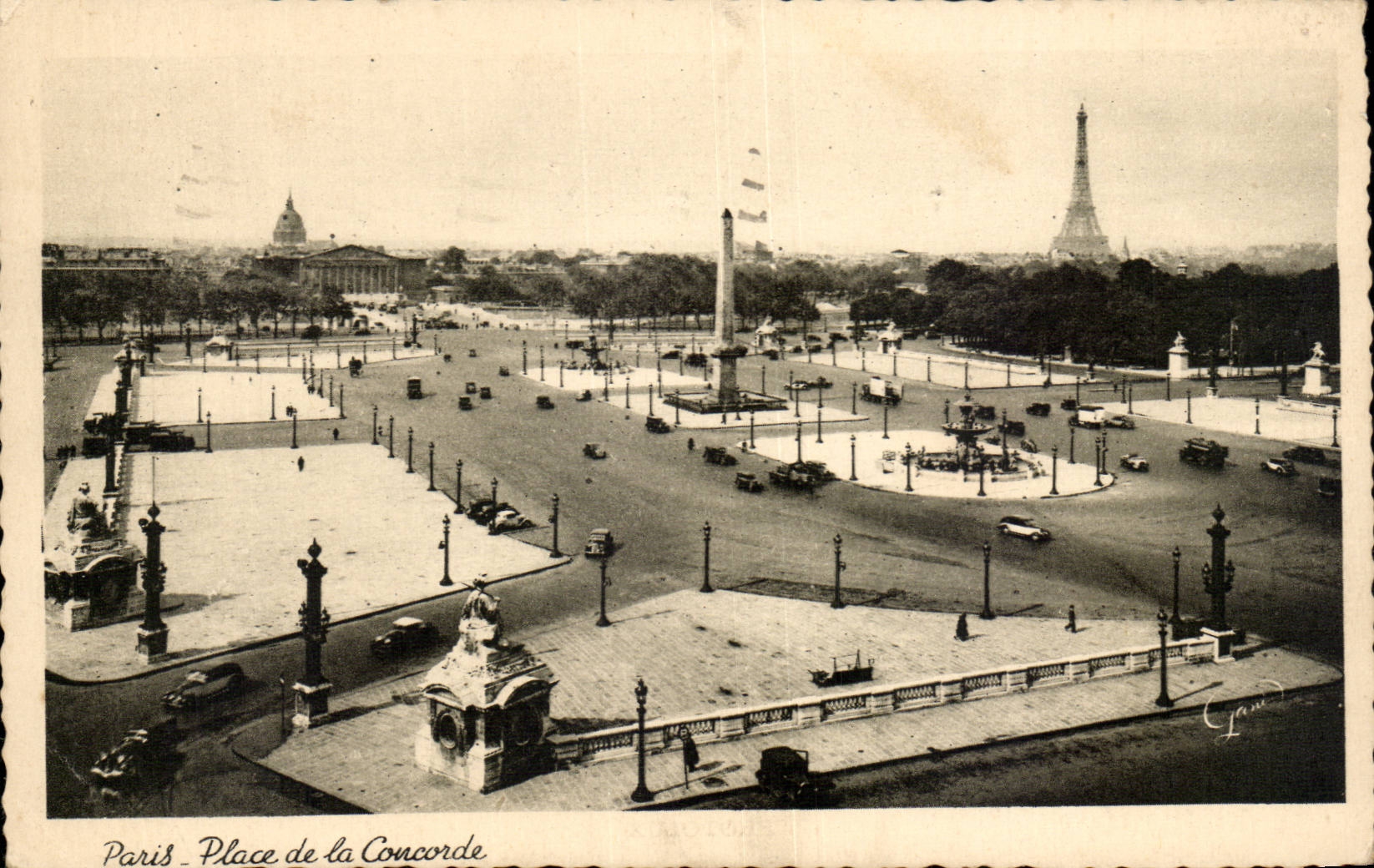 Paris - 8 - Place de la Concorde - CPA 