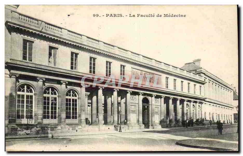 Paris - 5 - La Faculte de Medecine - CPA 