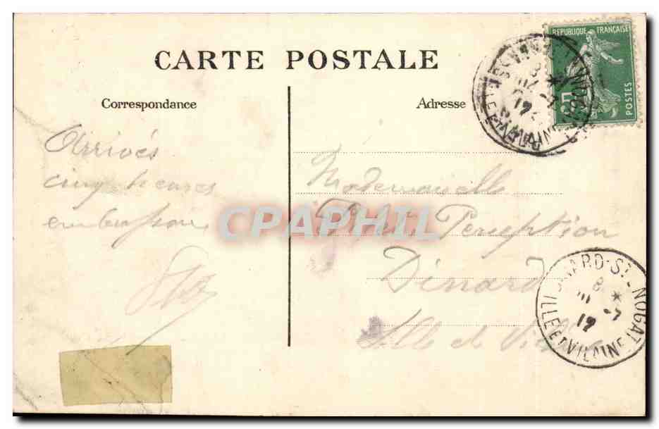 Paris - 19 - Une Allee aux Buttes Chaumont - CPA  — Rückseite