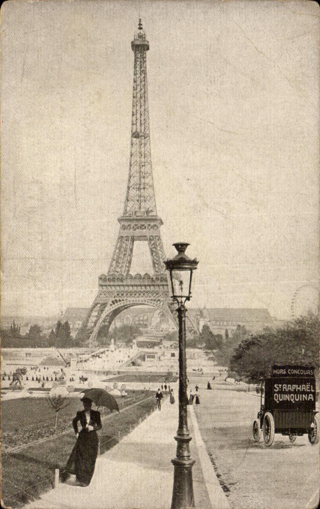 Paris - 7 - Tour Eiffel - Eiffel Tower - CPA 