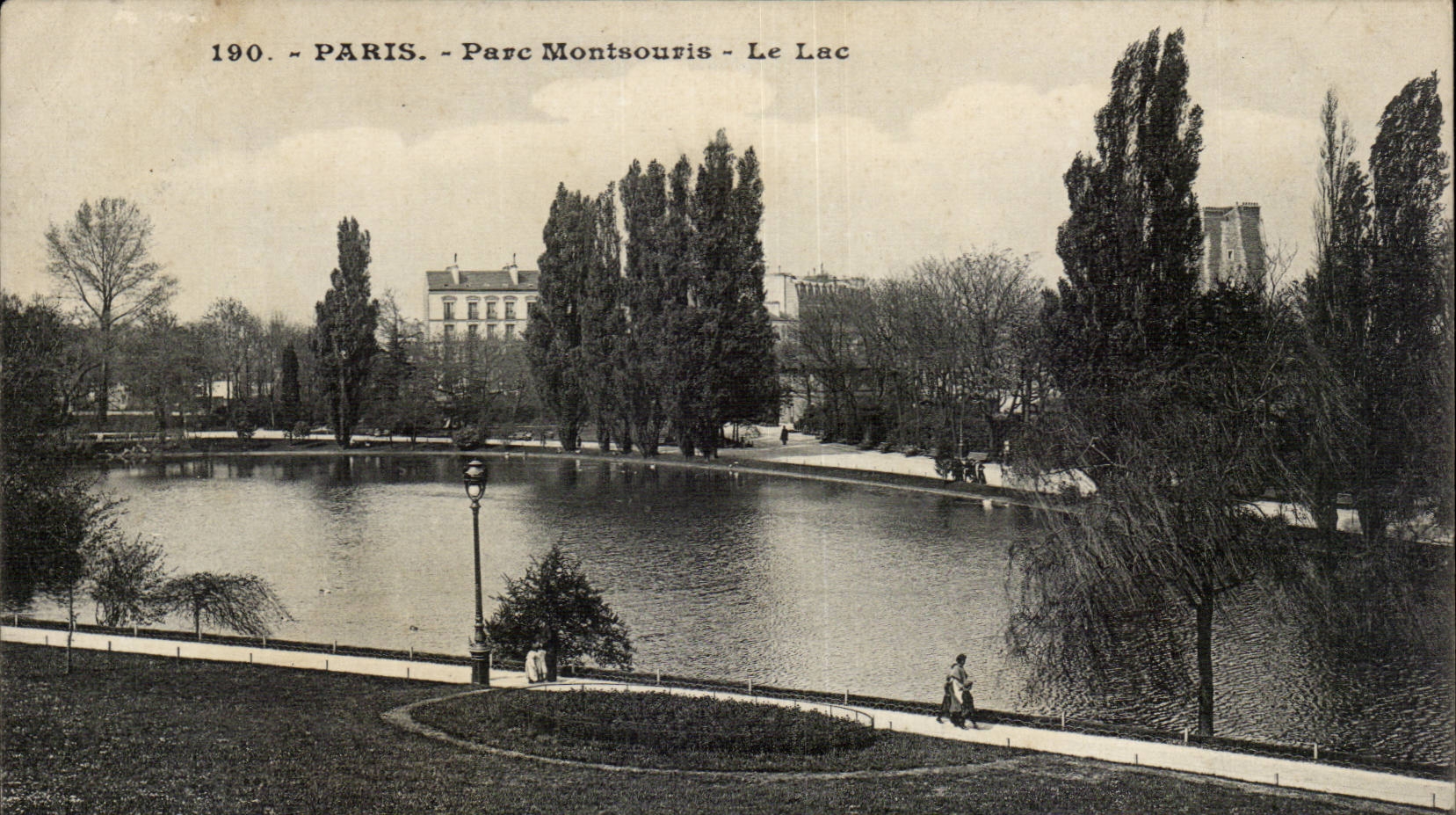 Paris - 14 - Parc Montsouris - Le Lac - CPA 