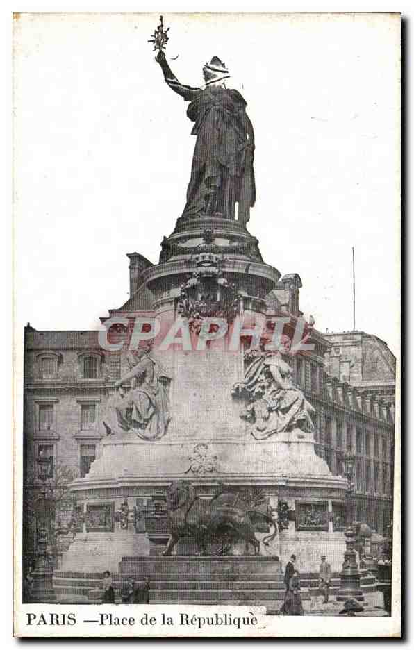 Paris - 10 - Place de la Republique - CPA 