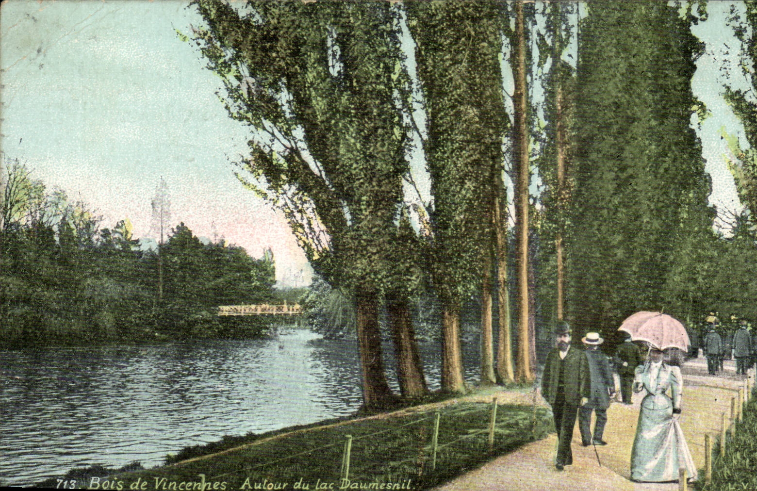 Paris - 12 - Bois de Vincennes - Autour du Lac - CPA 