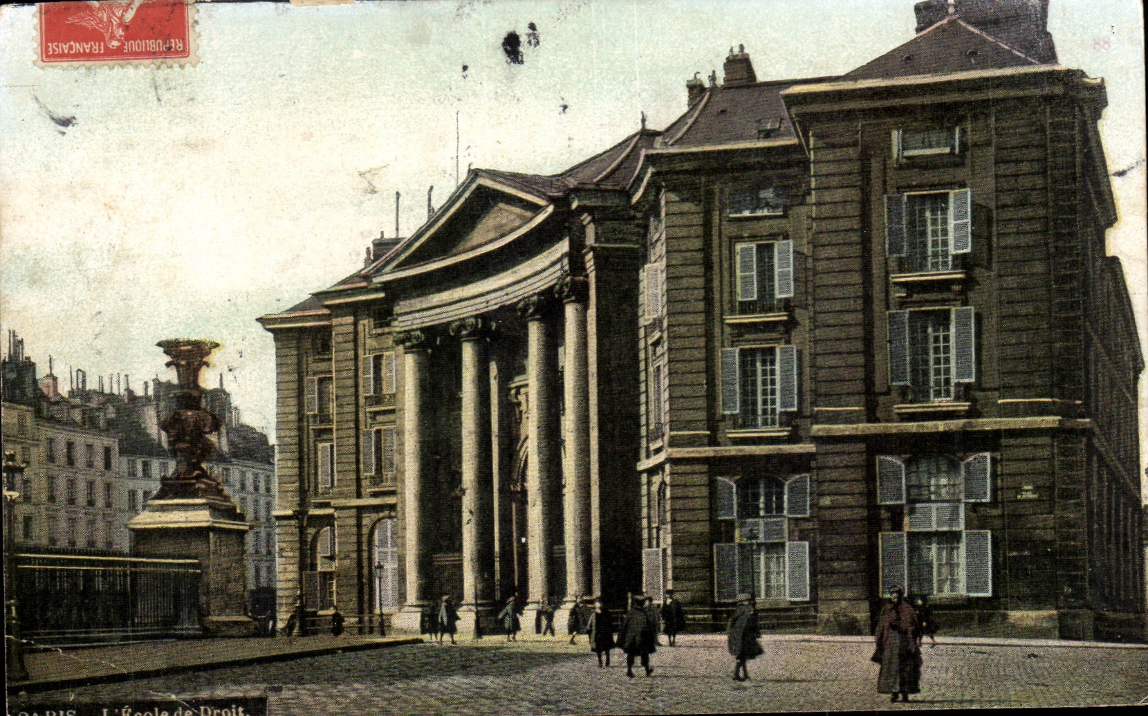 Paris 6 - L'Ecole de Droit - CPA 