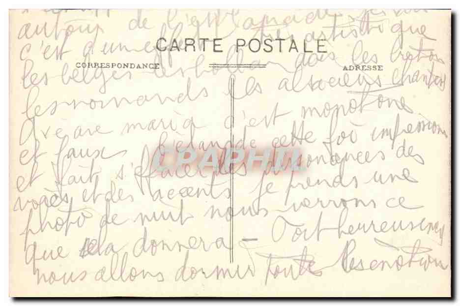 Lourdes - IX Station du Calvaire CPA  — Verso
