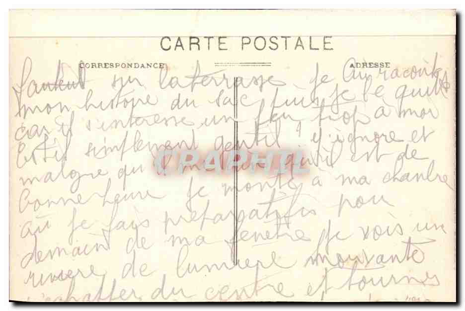 Lourdes - VIII Station du Calvaire CPA  — Verso