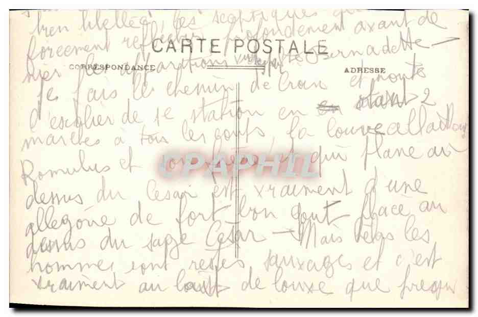 Les Pyrénées — Lourdes — IIIe Station du Calvaire — Sireygedi, éditeur — Reverso