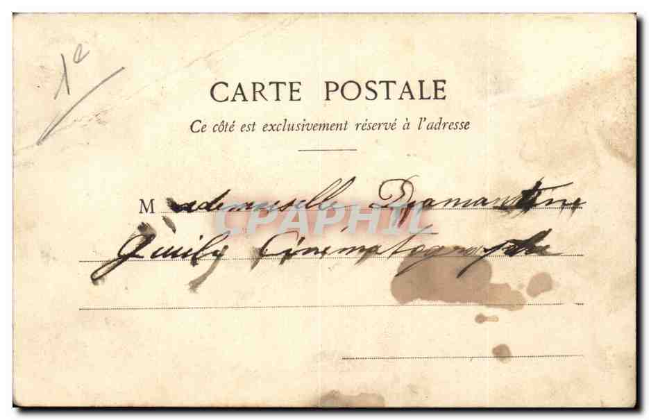 Paris - L'Institut et le Pont des Arts - Elixir Combier - CPA  — Verso