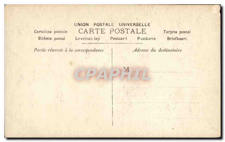 Paris - 3 Musee Carnavalet - Henri Masers de Latitude Vestier - CPA  — Verso