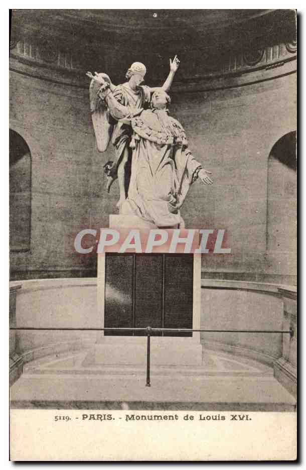Paris - 8 - Monument de XVI - CPA 