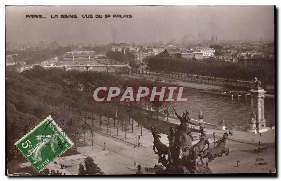 Paris - Vue du 6 Palais - La Seine - CPA 