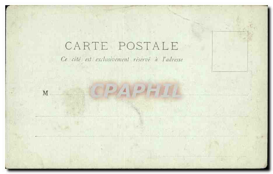 Paris - 5 - Le Pantheon - CPA  — Rückseite
