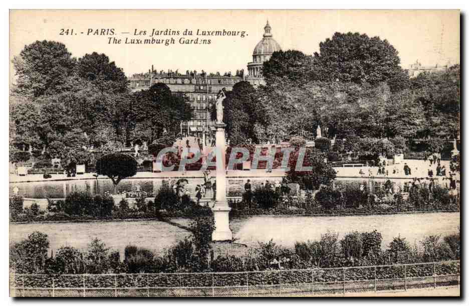 Paris - 6 - Jardin des Luxembourg - - CPA 