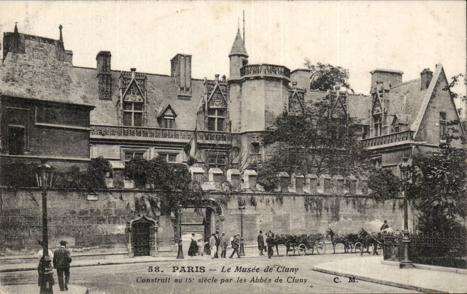 Paris - 5 - Le Musee du Cluny - - CPA 