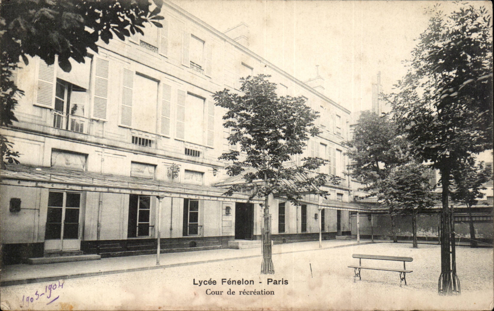 Paris - 5 - Lycee Fenelon CPA 