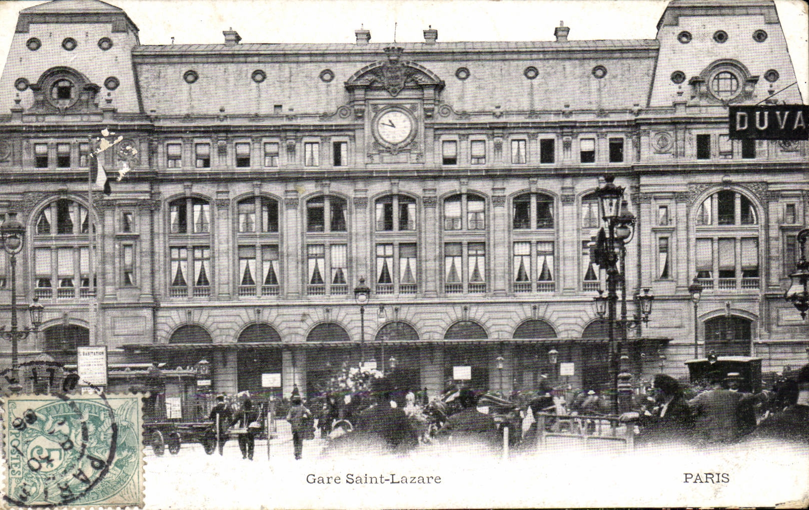 Paris - 8 - Gare Saint Lazare - CPA 