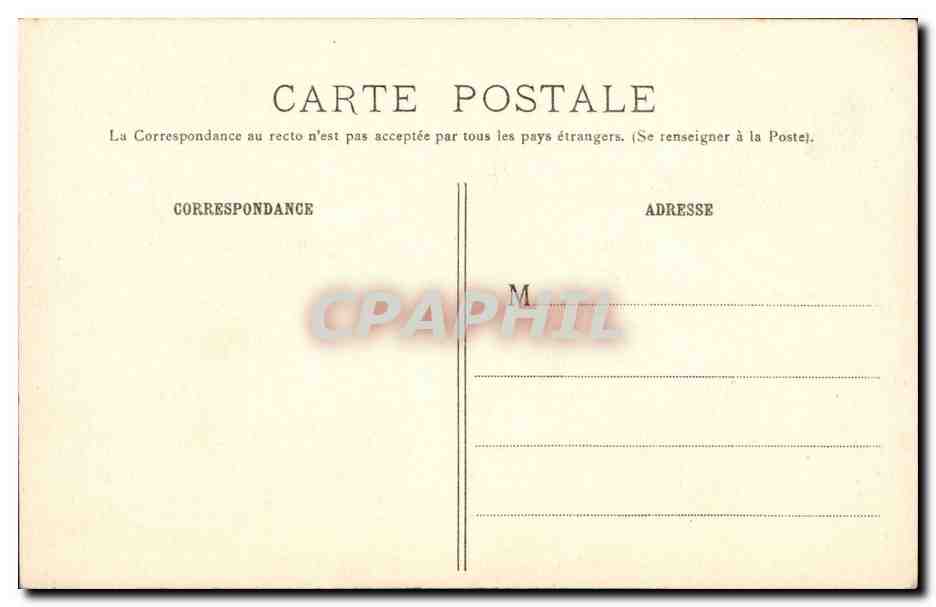 Paris - 1 - La Colonne Vendome - CPA  — Rückseite