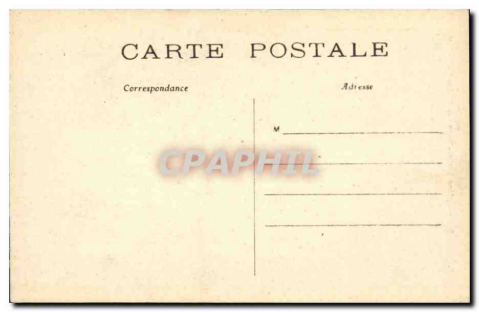 Paris - 4 - Notre Dame - Chimere - CPA  — Rückseite