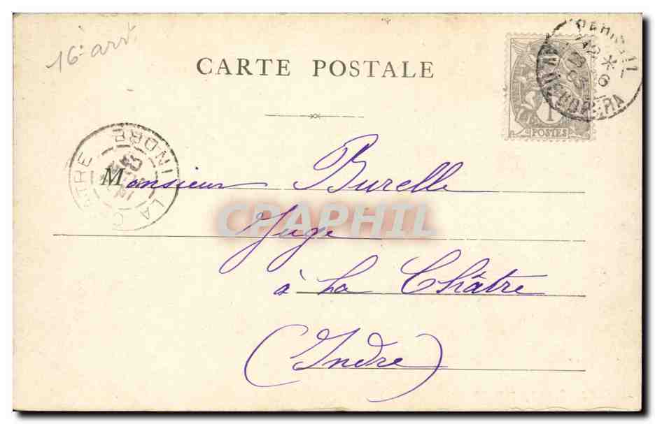 Paris - 16 - Le Trocadero - CPA  — Rückseite