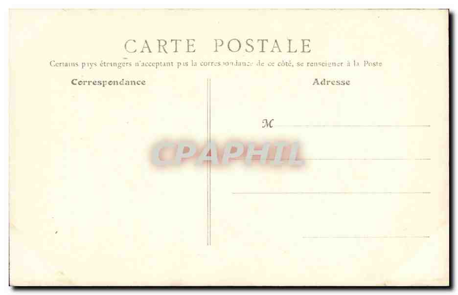 Paris - 1 - Monument de Francis Carnet - CPA  — Verso