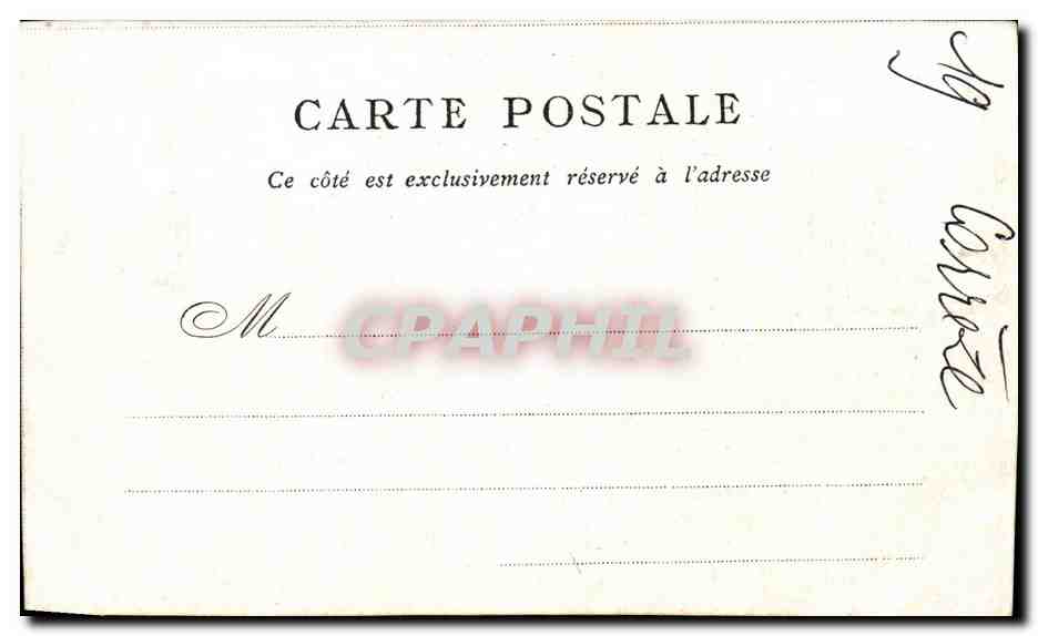 Paris - 1 - L'Institut et Pont des Arts - CPA  — Rückseite