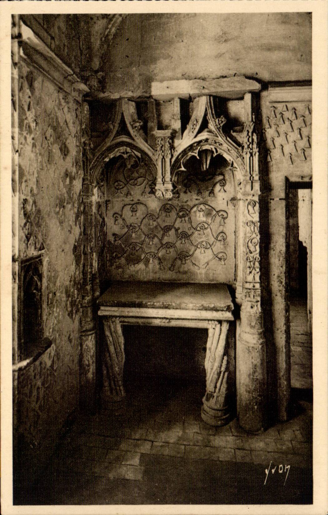 Loches - Le Chateau - Oratoire Anne de Bretagne - CPA 