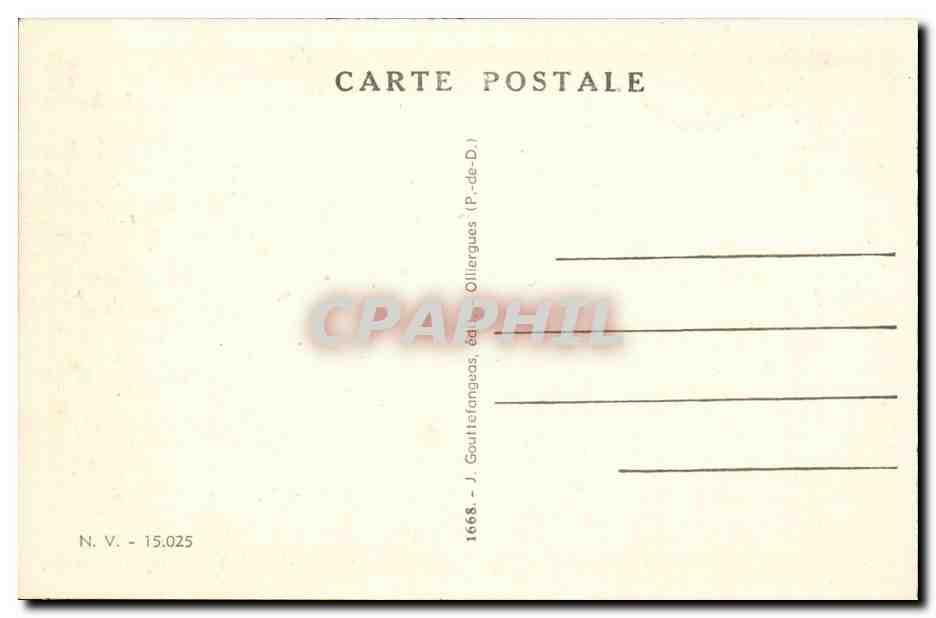 Vichy - Le Stade CPA  — Rückseite