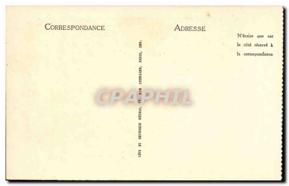 Lourdes - La Basilique et la Vierge Couronne CPA  — Verso