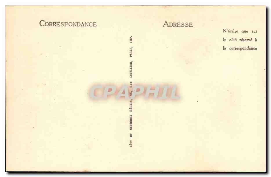 Lourdes - Saint Michel et la Basilique CPA  — Verso