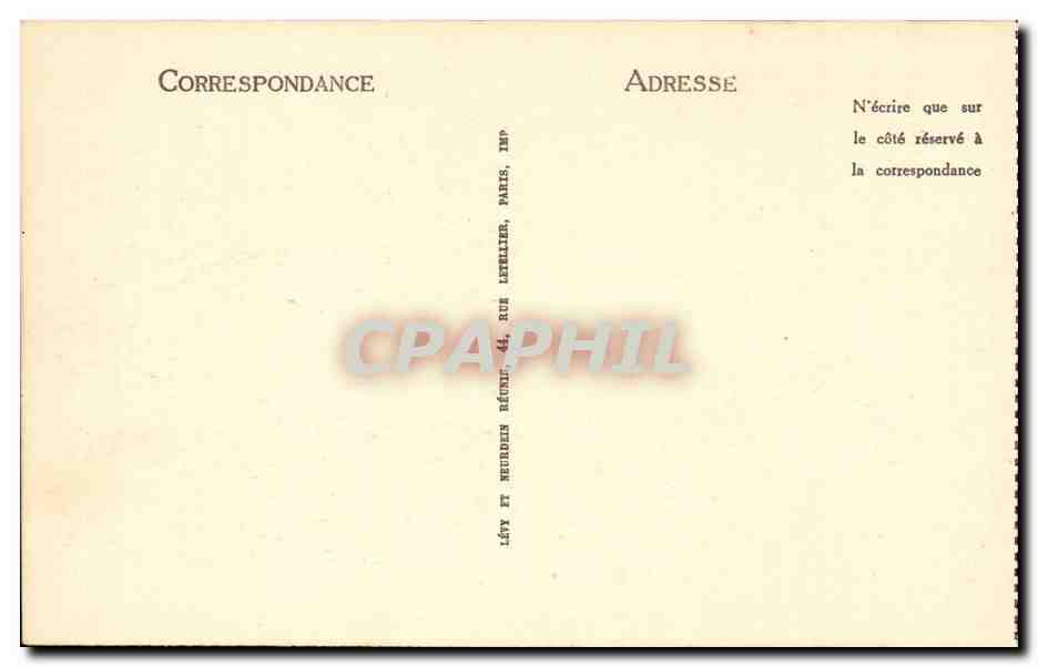 Lourdes - Le Lac - bateau - boat CPA  — Verso