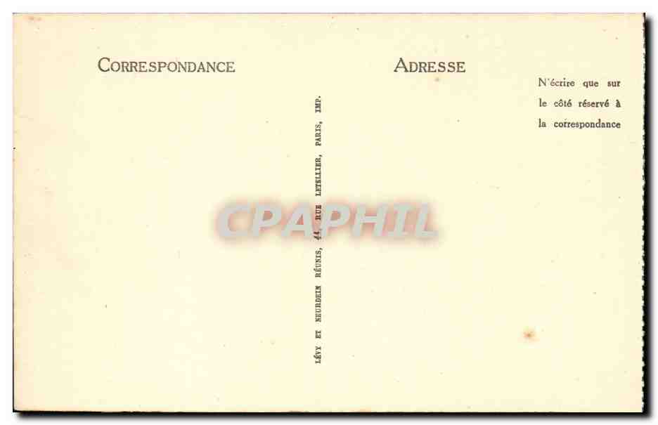 Lourdes - La Vallee du Gave et la Chaine des Pyranees CPA  — Verso