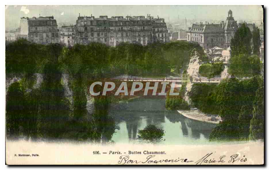 Paris - 19 - Buttes Chaumont - CPA 