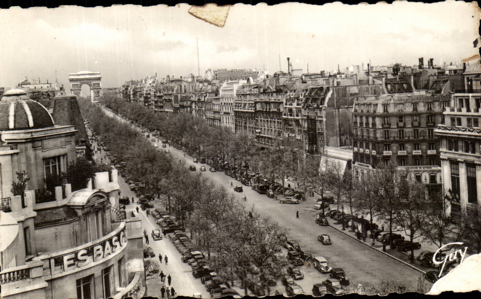 Paris - 8 - L'Avenue de Champs Elysees CPA 