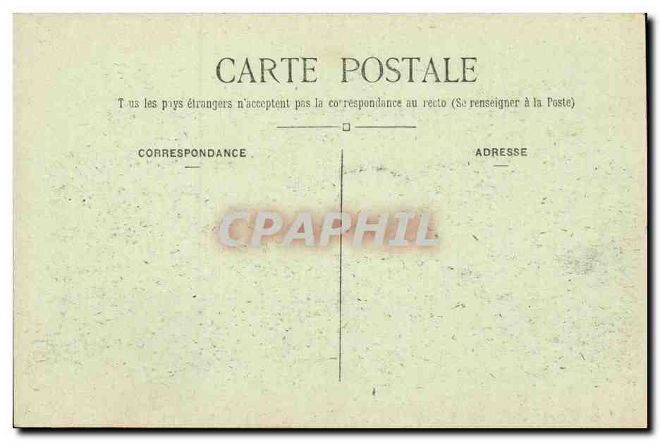 Paris - 8 - La Madeleine - CPA  — Verso
