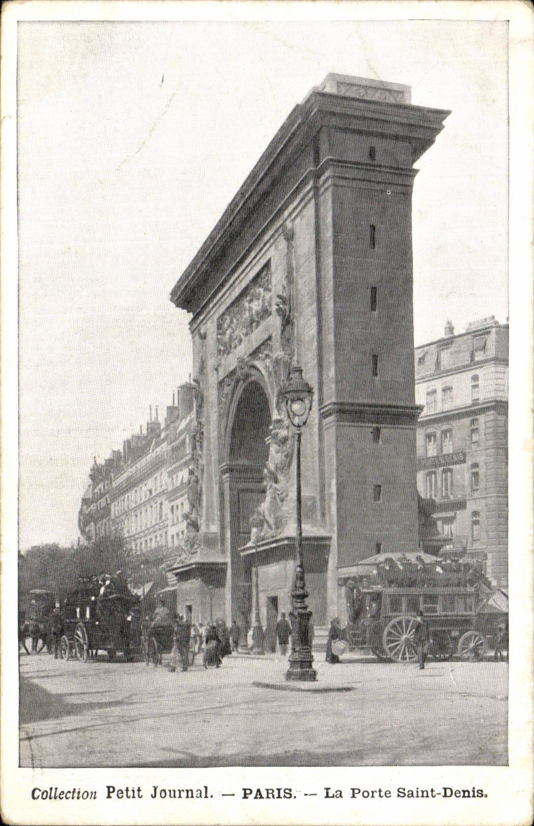 Paris - 10 - La Porte Saint Denis - Collection Petit Journal - CPA 