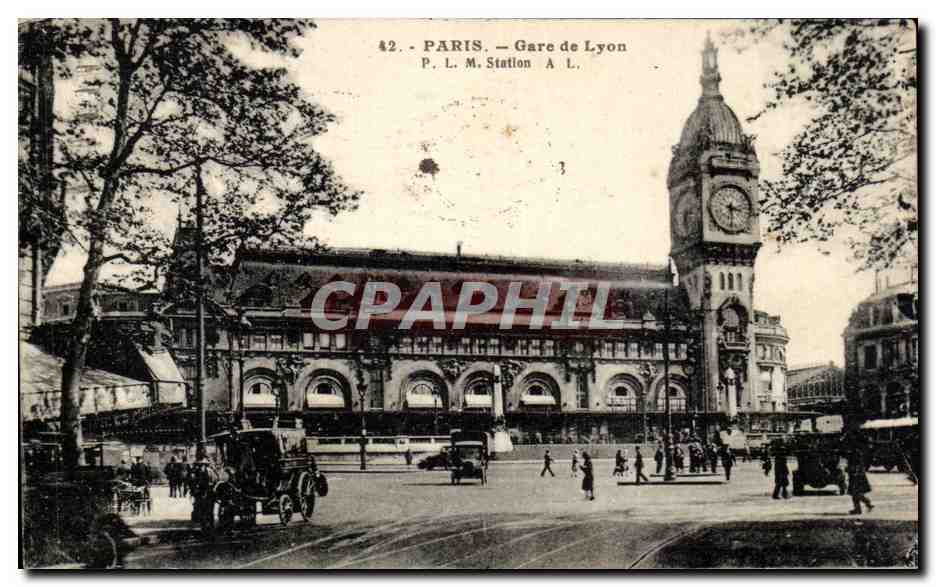 Paris - 12 - Gare du Lyon - CPA 