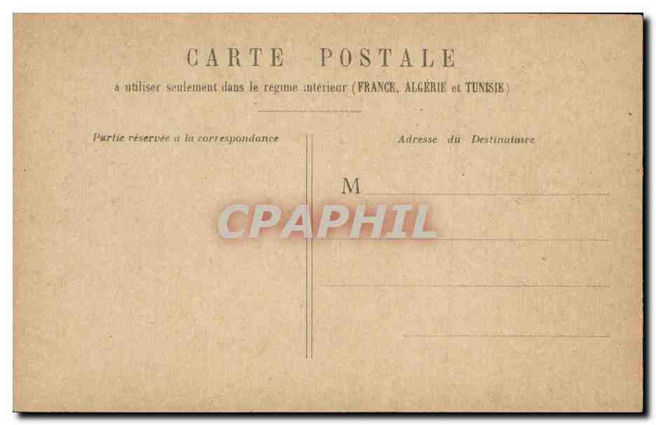 Paris - 8 - Gare Saint Lazare - CPA  — Verso