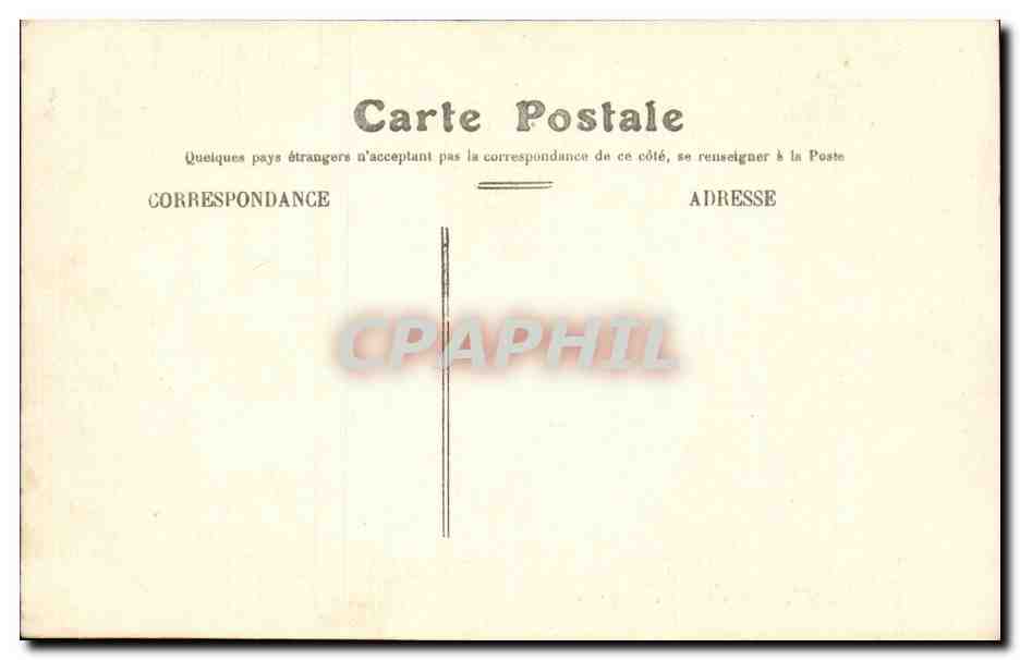 PARIS — Bahnhof Saint-Lazare — Verlag: C. P. A. (n° 14) — Rückseite