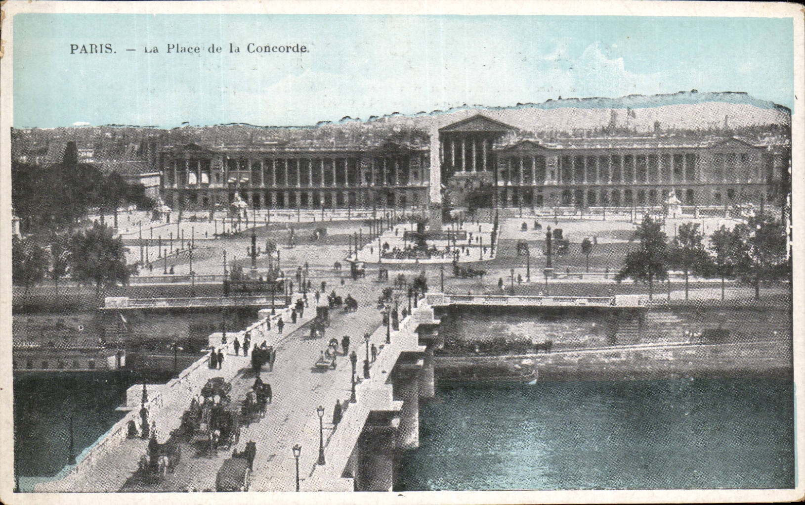 Paris - 8 - Place de la Concorde - CPA 