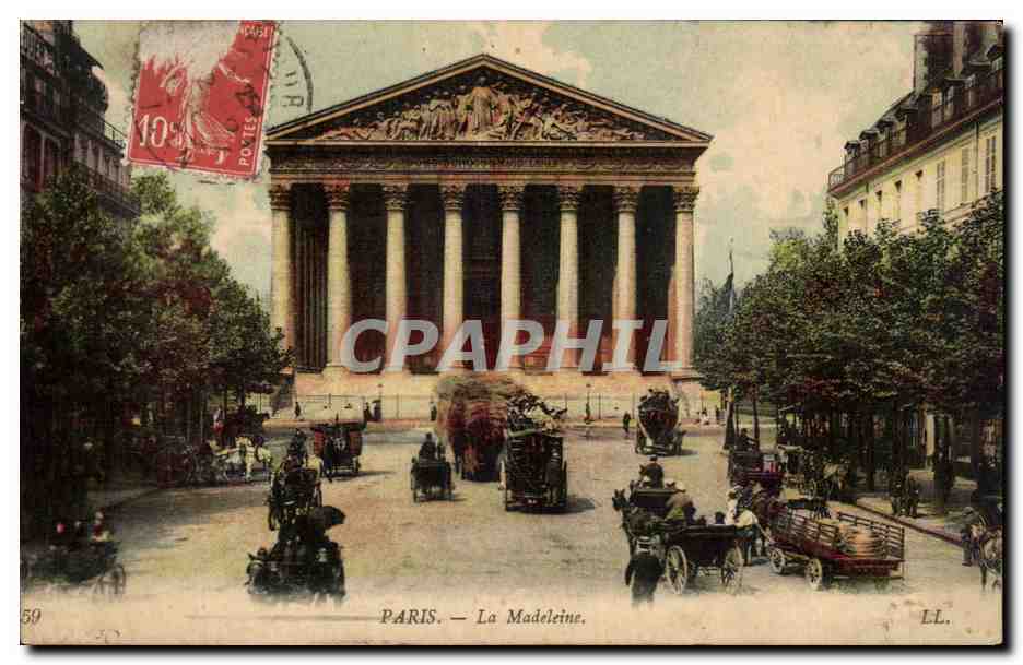 CPA Paris La madeleine