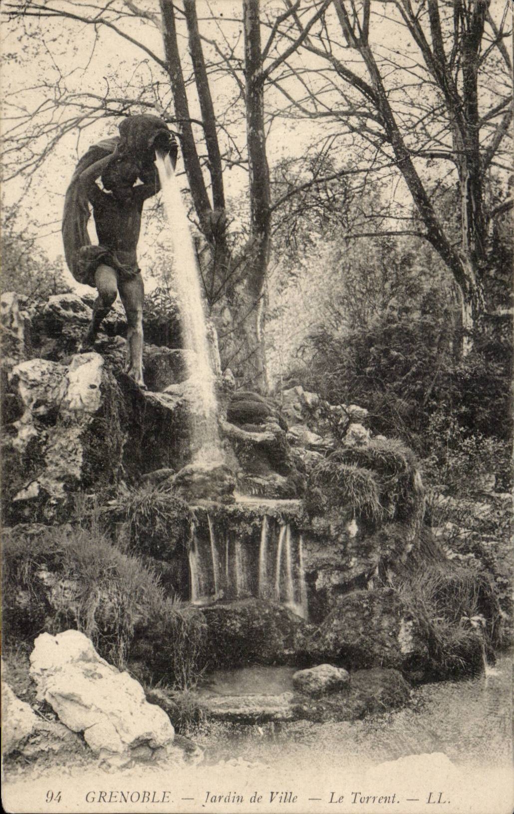 Grenoble — Jardin de Ville — Le Torrent — LL. — n° 94
