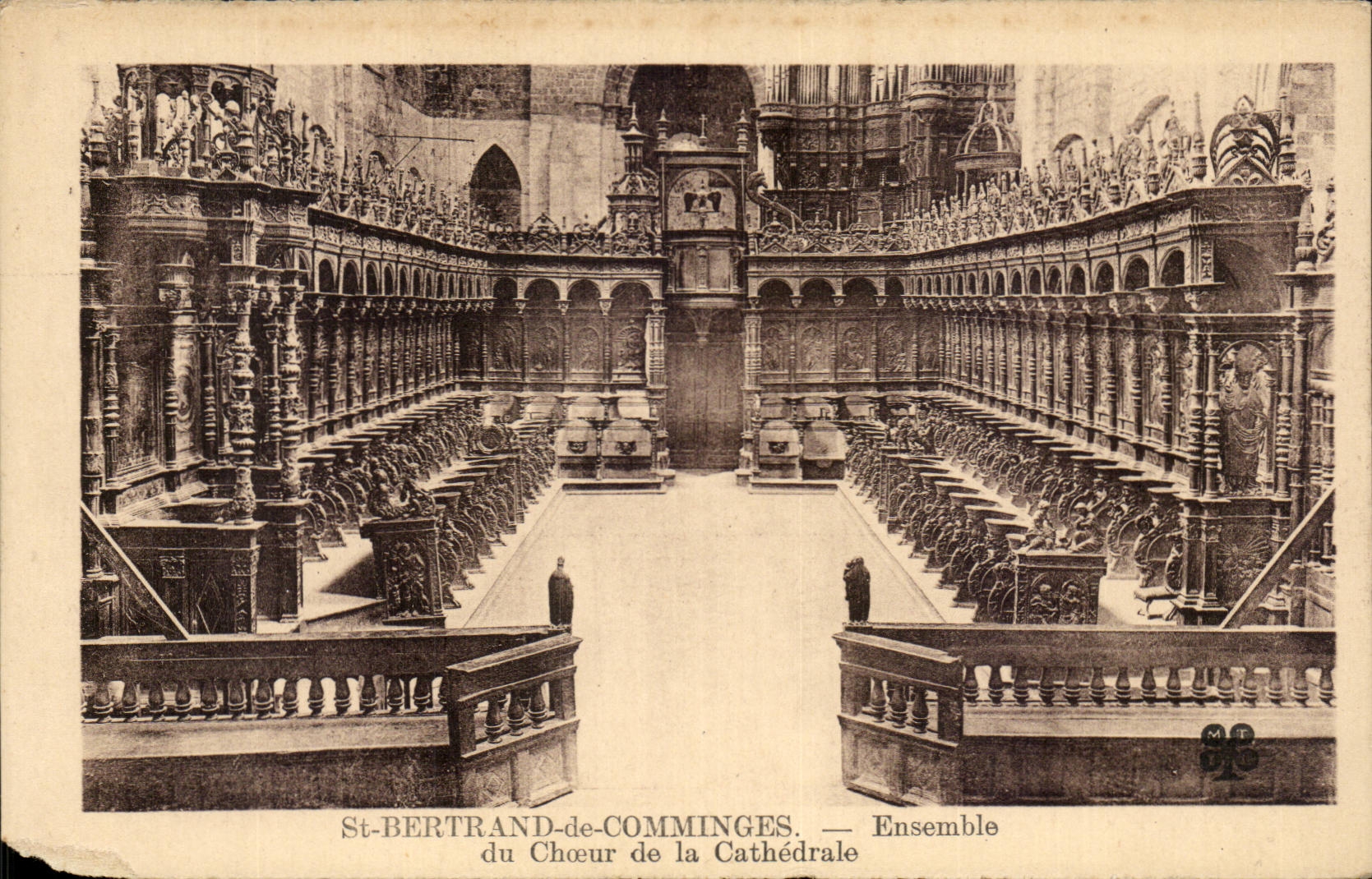 CPA St Bertrand de Comminges Ensemble du choeur de la cathedrale