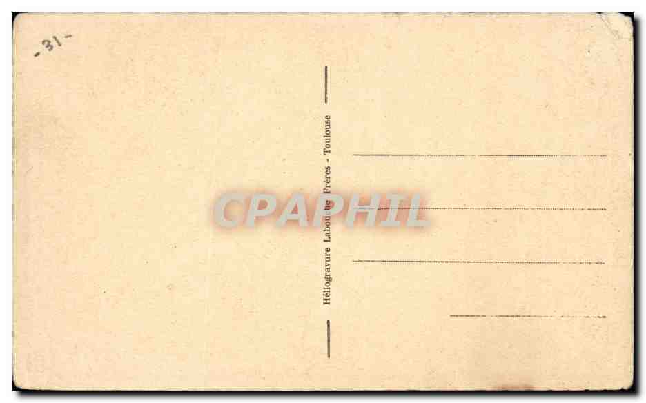 CPA Saint Bertrand de Comminges Porte ogivale dans le cloitre — Verso