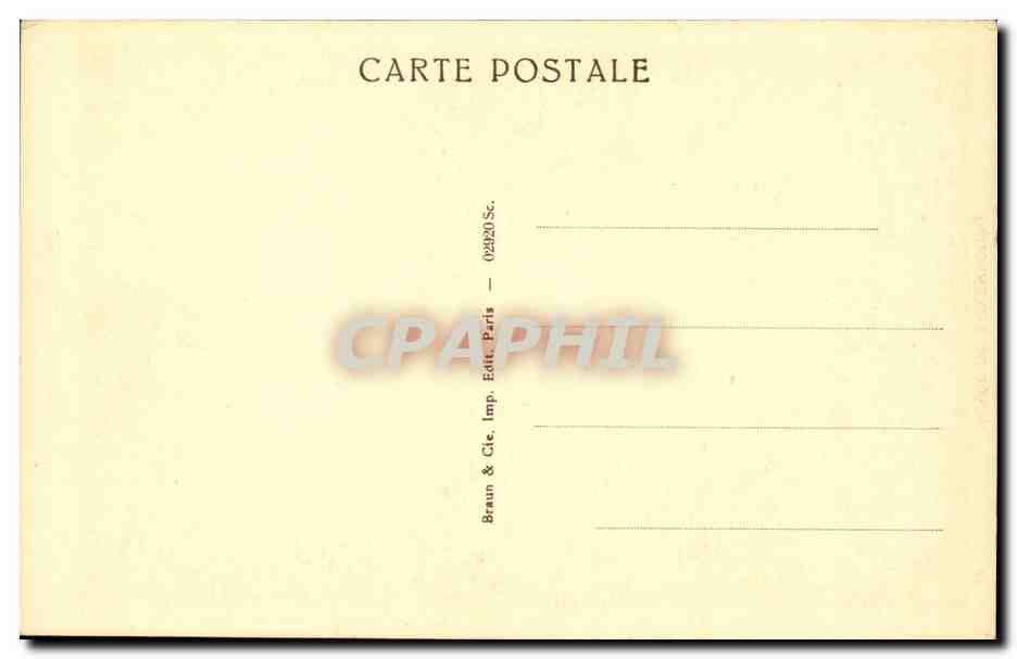 CPA Paris Musee du Luxembourg Despiau Jeune fille — Rückseite