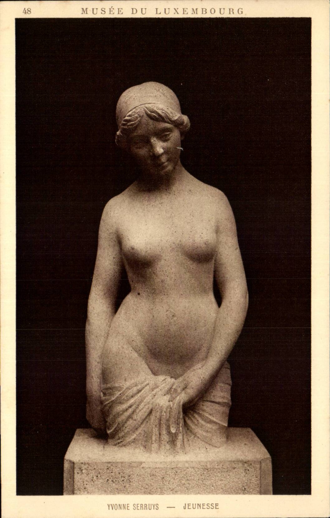 CPA Paris Musee du Luxembourg Yvonne Serruys Jeunesse