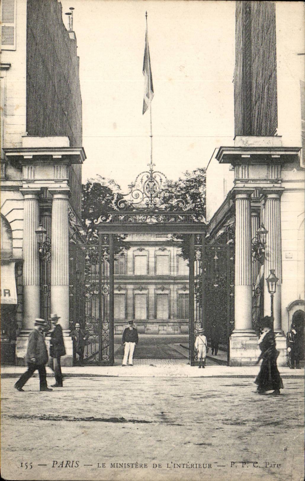 Paris — Le Ministère de l'Intérieur — P. P. C. Paris